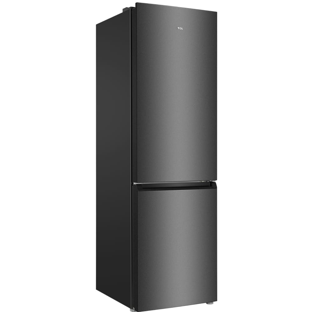 202L No Frost Freestanding Fridge Freezer, Dark Silver, 70/30 - TCL RF282BSE0UK