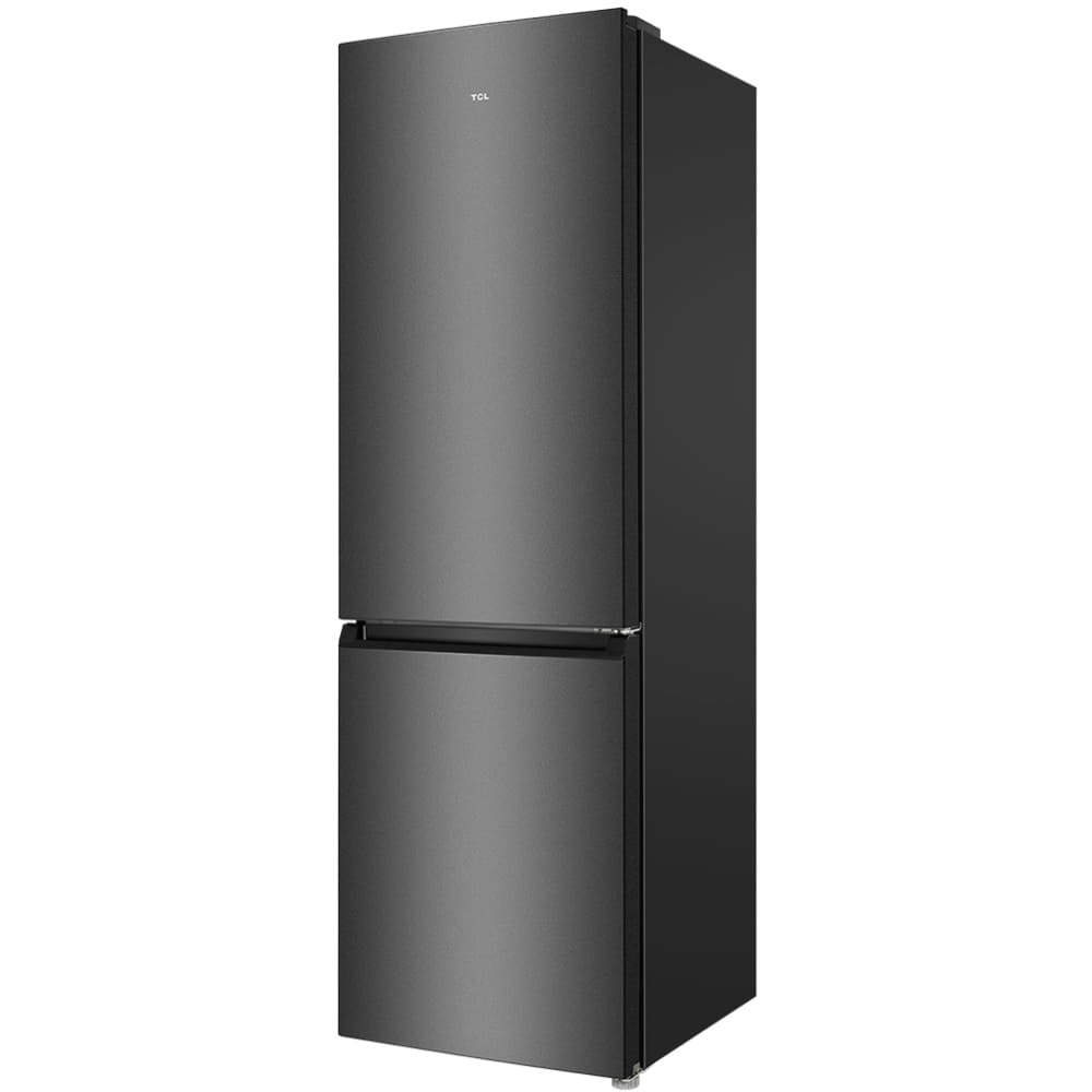 202L No Frost Freestanding Fridge Freezer, Dark Silver, 70/30 - TCL RF282BSE0UK