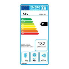 White Under Counter Fridge And Freezer Twin Pack - SIA RFU101-RFU103 - London Houseware - 4