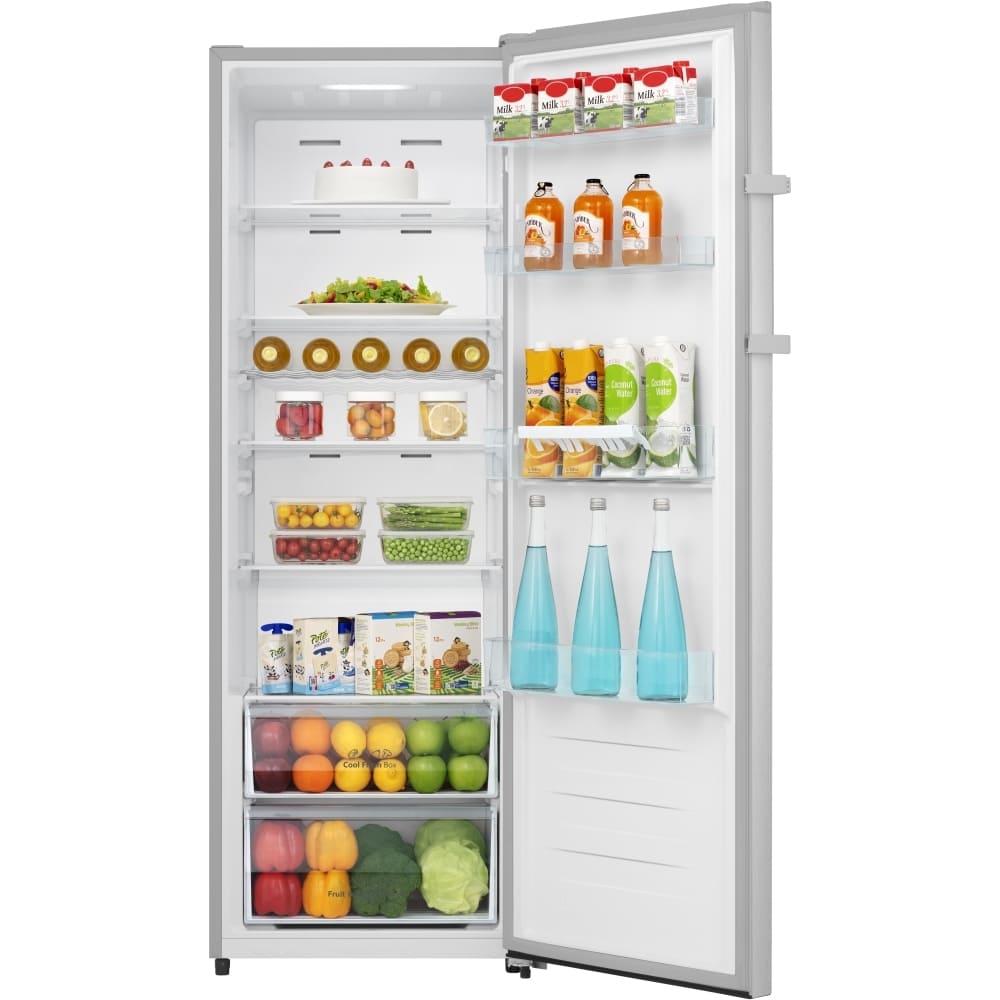 60cm Tall Larder Fridge, Stainless Steel - Hisense RL415N4ACE - London Houseware - 5