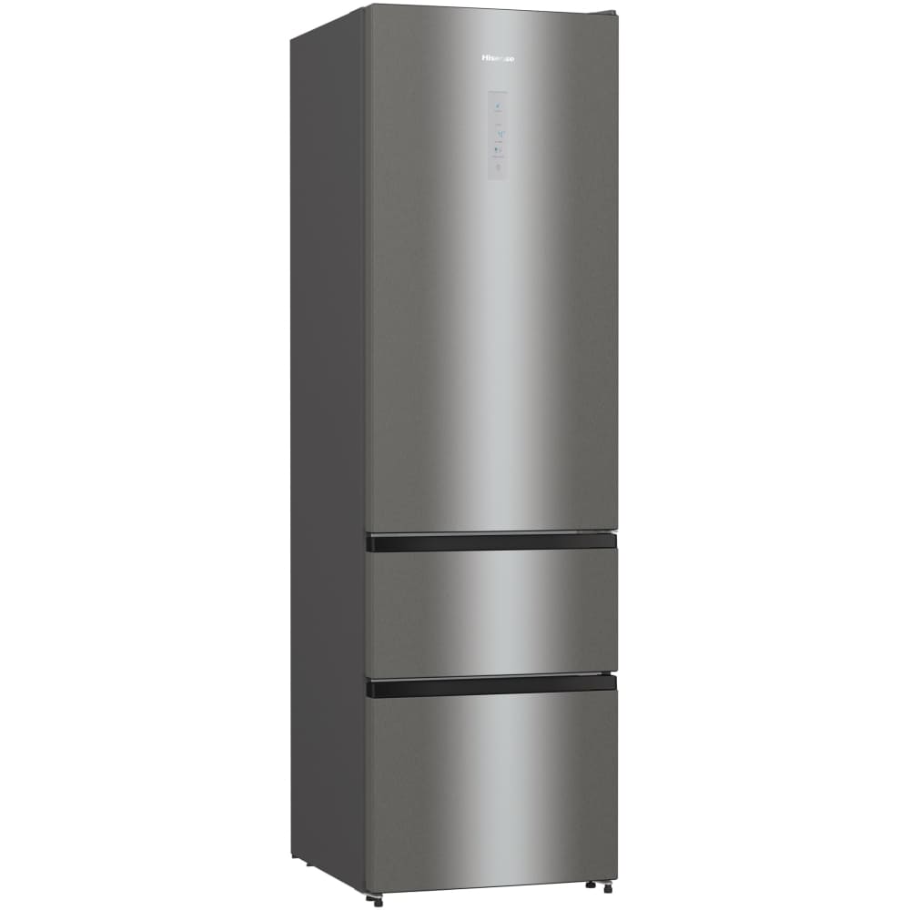 368L Total No Frost Hisense Fridge Freezer, 70/30, Stainless Steel - RM469N4ACEUK -London Houseware - 2