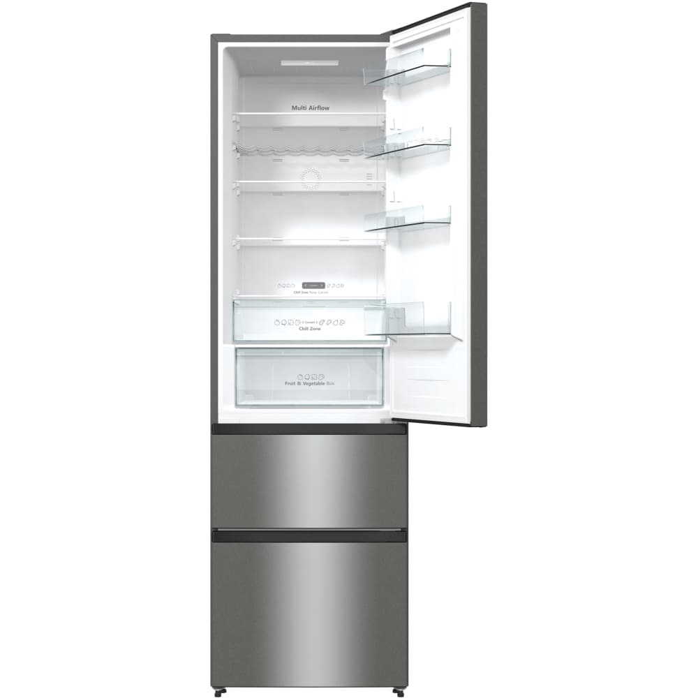 368L Total No Frost Hisense Fridge Freezer, 70/30, Stainless Steel - RM469N4ACEUK -London Houseware - 12