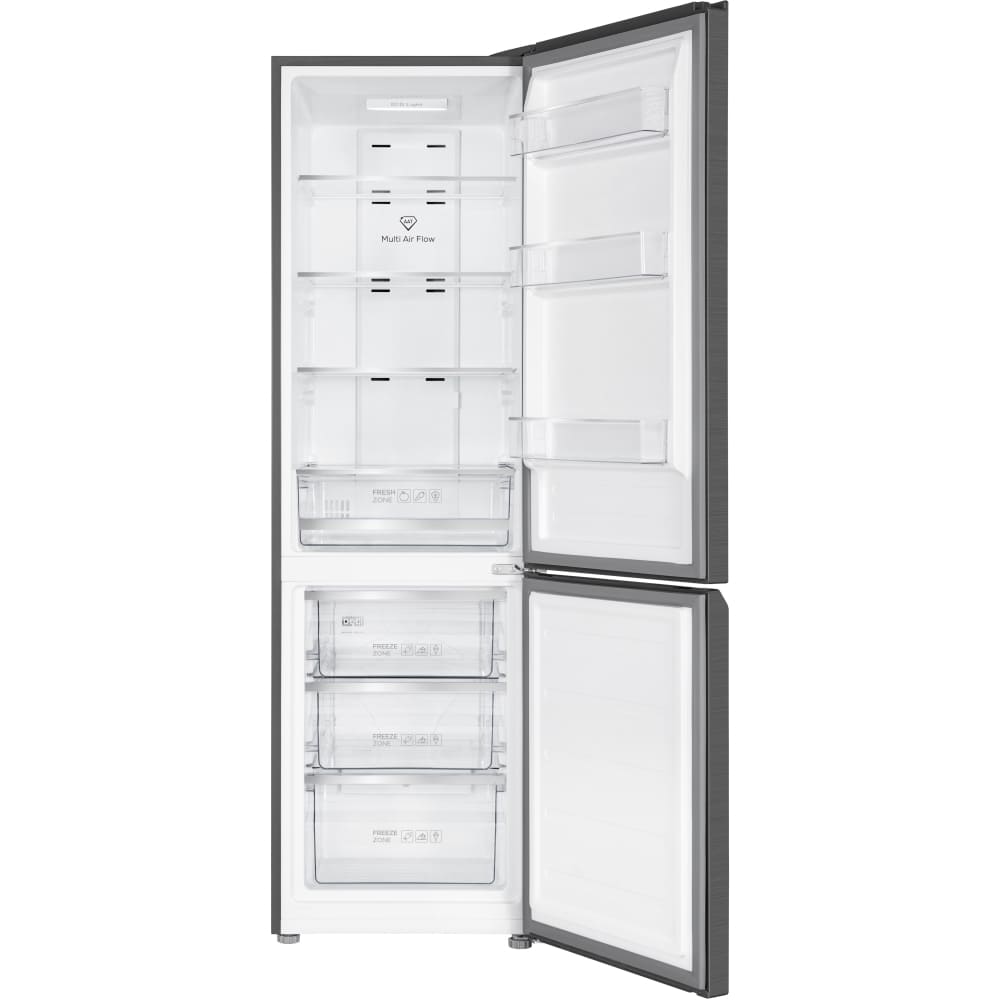 277L No Frost Freestanding Fridge Freezer, Galaxy Inox - TCL RP282BXE0UK - London Houseware - 13