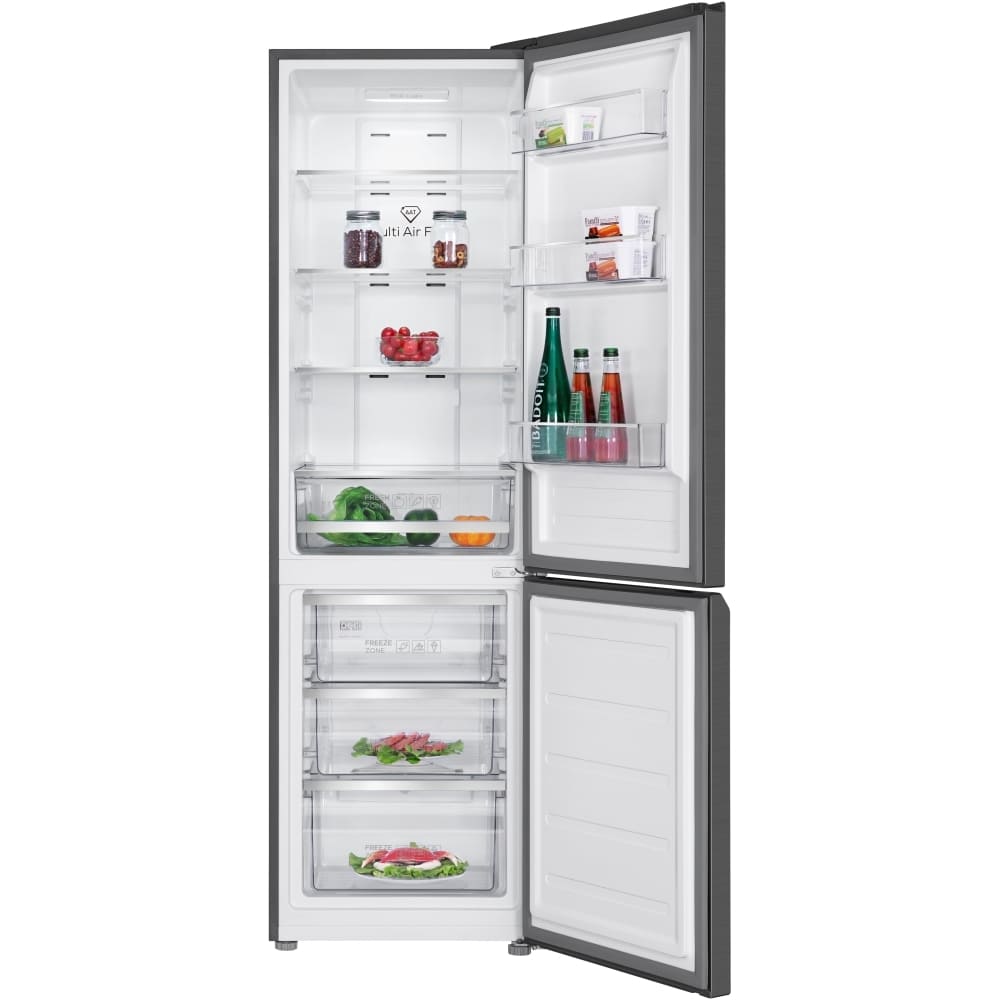 277L No Frost Freestanding Fridge Freezer, Galaxy Inox - TCL RP282BXE0UK - London Houseware - 11