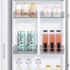 387L One Door WiFi Tall Larder Fridge, White - Samsung RR39C7BJ5WW - London Houseware  - 2