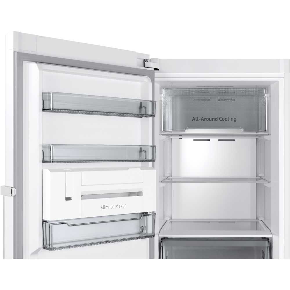 323L Total No Frost WiFi Tall Freezer, White - Samsung RZ32C7BDEWW - Naamaste London Homewares - 5