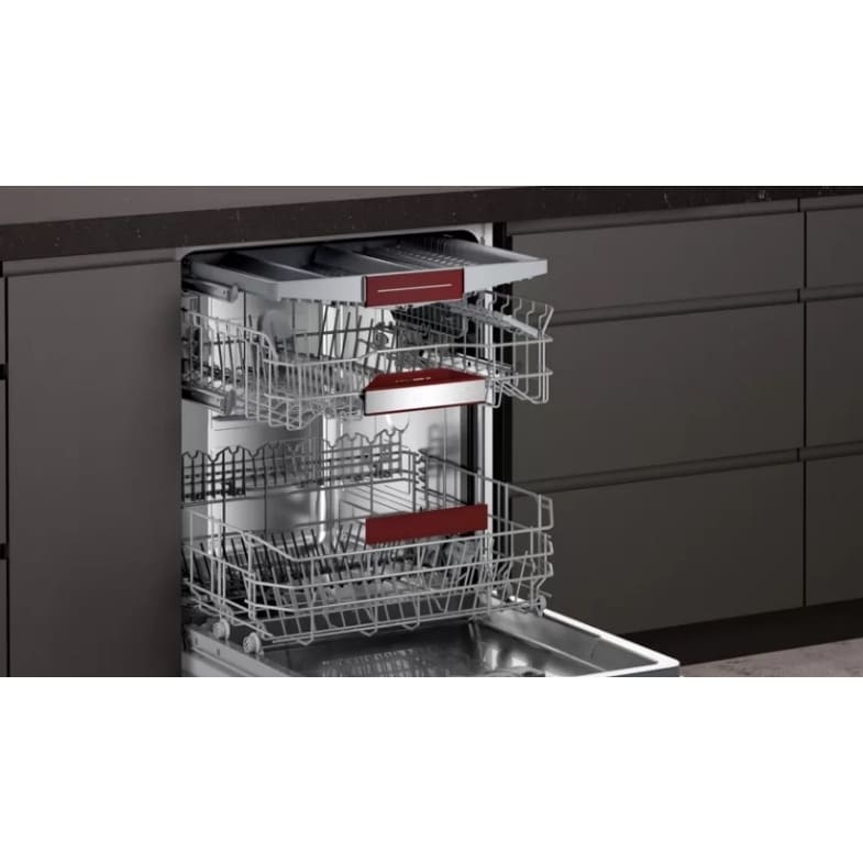 Neff Integrated Dishwasher, 60cm Black - S153HCX02G - London Houseware - 6