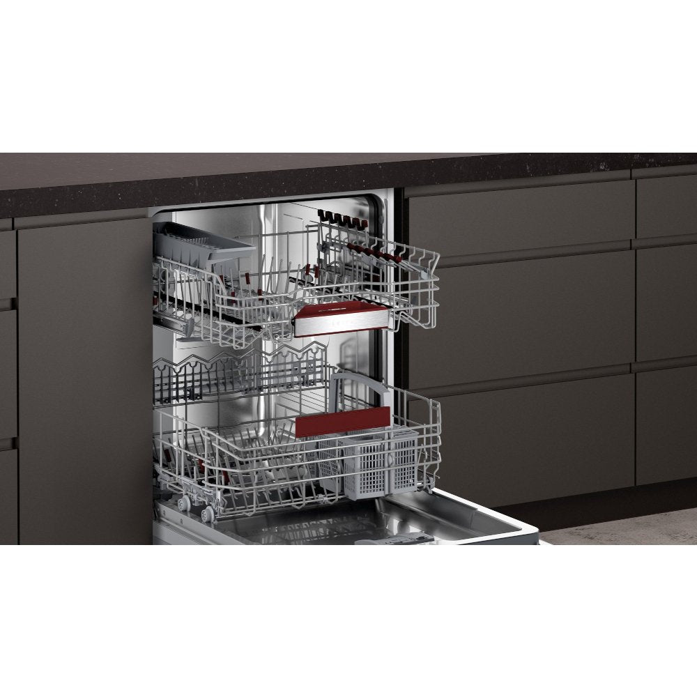 Neff Integrated Dishwasher, Fully Built-In - N50 S155HAX27G - London Houseware - 6