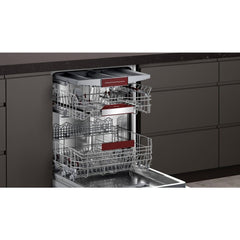 Neff Integrated Dishwasher, 60cm Black - S187ECX23G - London Houseware - 4