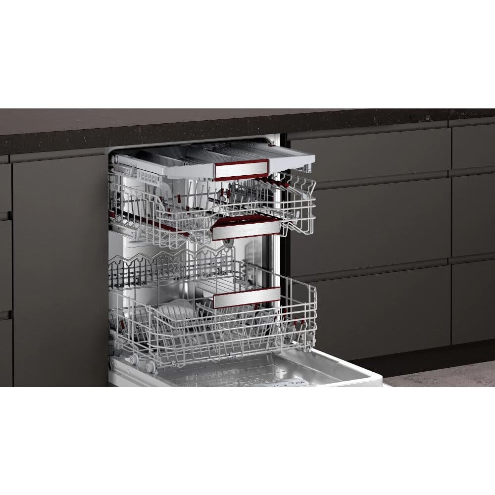 Neff Integrated Dishwasher, Fully Built-In - S187TC800E - London Houseware - 6