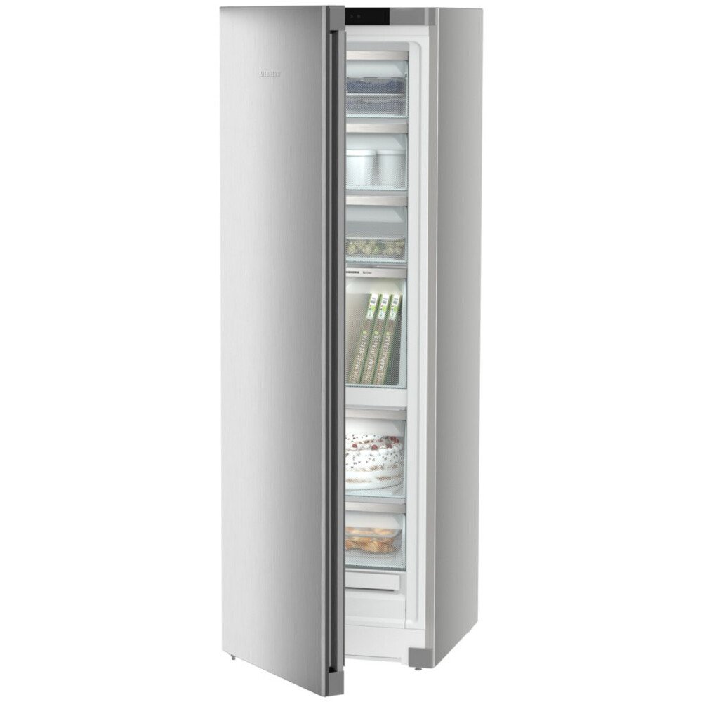 278L No Frost Tall Freezer, Silver - Liebherr SFNsfe5247 - Naamaste London Homewares - 6