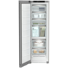 278L No Frost Tall Freezer, Silver - Liebherr SFNsfe5247 - Naamaste London Homewares - 4