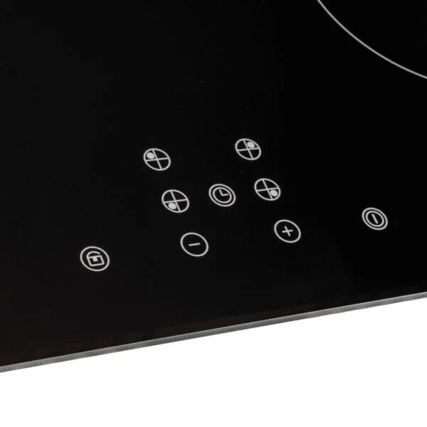 SIA 60cm 4 Zone Induction Hob & SS Digital Built In Electric Oven - London Houseware - 3