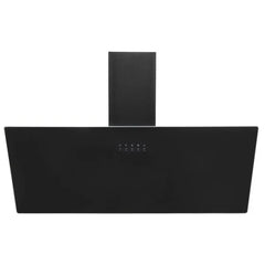 Cooker Hood Extractor Fan Angled Chimney , Black - SIA AH90BL - London Houseware - 4