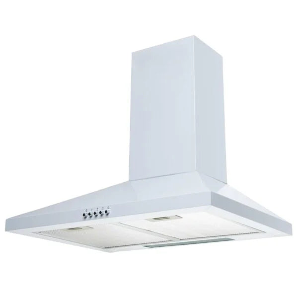 Chimney Cooker Hood Kitchen Extractor Fan -SIA CHL60WH - London Houseware - 4