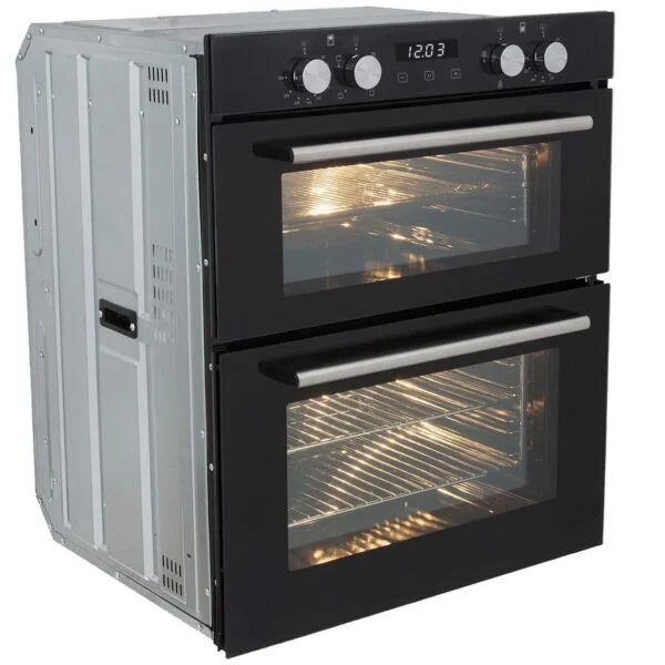 60cm Black Electric Built Under Double Oven - SIA DO101 - London Houseware - 7