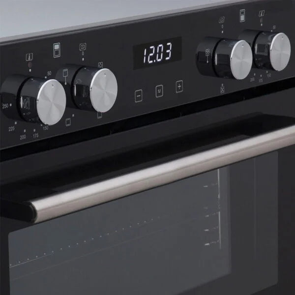 60cm Black Electric Built Under Double Oven - SIA DO101 - London Houseware - 5