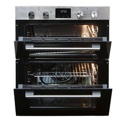 60cm Stainless Steel Built In Electric Double Oven - SIA DO111SS - London Houseware - 3