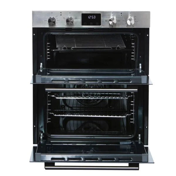 60cm Stainless Steel Built In Electric Double Oven - SIA DO111SS - London Houseware - 2