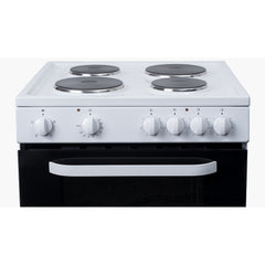 60cm Electric Cooker Oven and Hob/Freestanding, White – SIA ESCA61W - London Houseware - 3