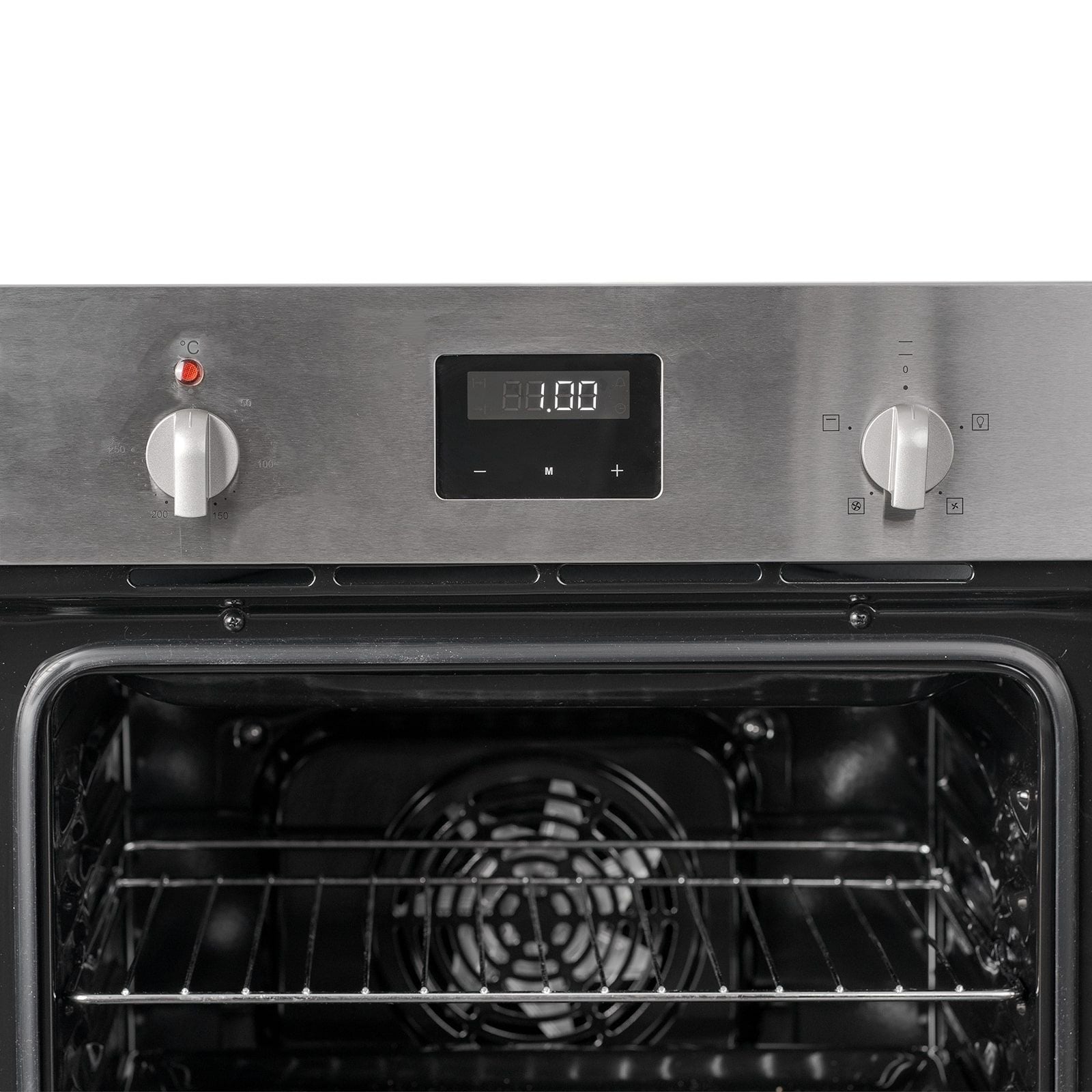 60cm Single Electric Fan Oven SS, Digital Display – SIA FSOC59X - London Houseware - 3