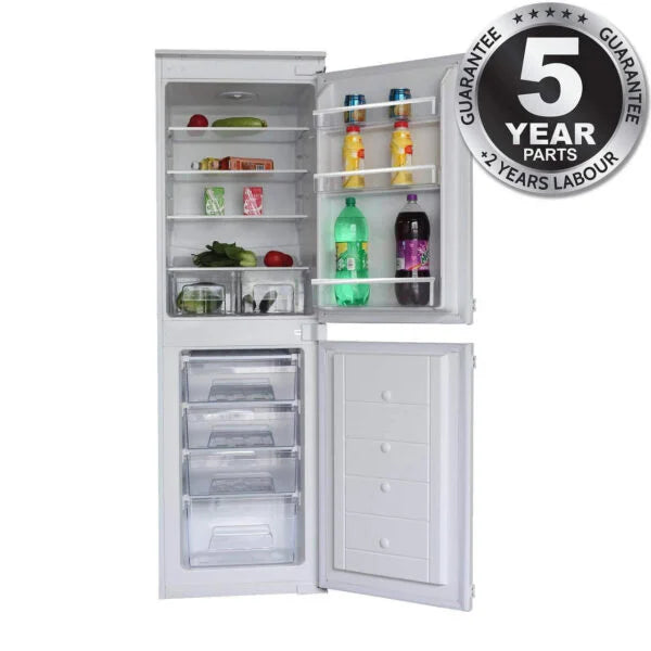 240L Integrated Fridge Freezer 50/50 Split - SIA RFI105 - London Houseware - 1