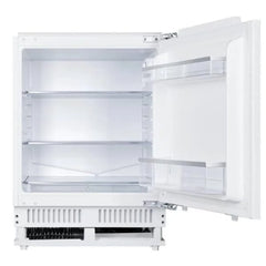 136L White Integrated Under Counter Fridge - SIA RFU101 - London Houseware - 2