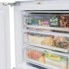 105L White Integrated Under Counter Freezer, 3 Drawer - SIA RFU103 - London Houseware - 3