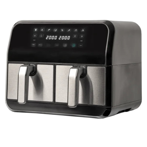 Black Air Fryer, 8 Program, Digital Control - SIA SAF76K - London Houseware - 1