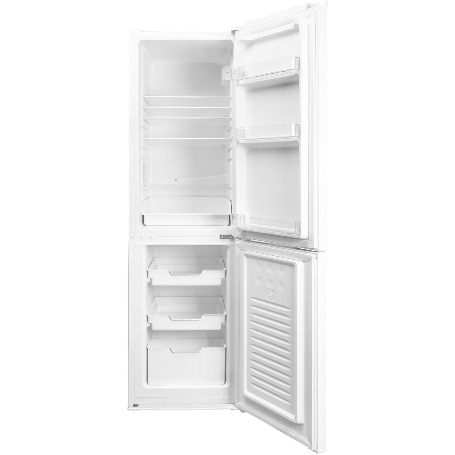 182L Freestanding Fridge Freezer, White - SIA SFF1570W - London Houseware - 4