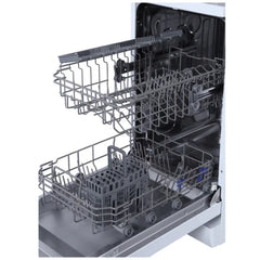 45cm Freestanding Slimline Dishwasher - SIA SFSD45W - London Houseware - 3