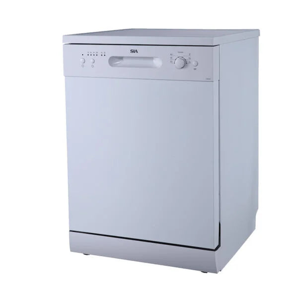 60cm White Freestanding Dishwasher / 12 Places - SIA SFSD60W - London Houseware - 5