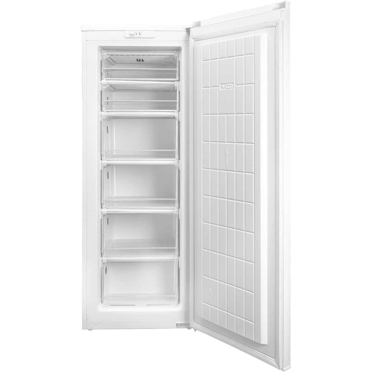 160L White Freestanding Upright Freezer - SIA SFZ144WH - London Houseware - 6