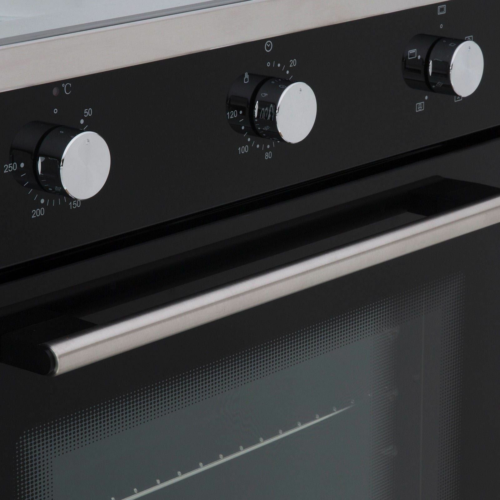 60cm Built In Electric Oven, Black – SIA SO101 - London Houseware - 4