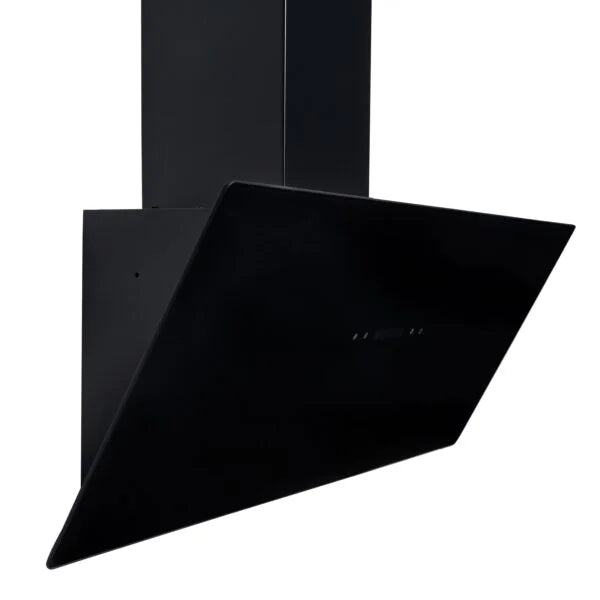 Black Cooker Hood Kitchen Extractor Fan /SIA TAG90BL 90cm - London Houseware - 2