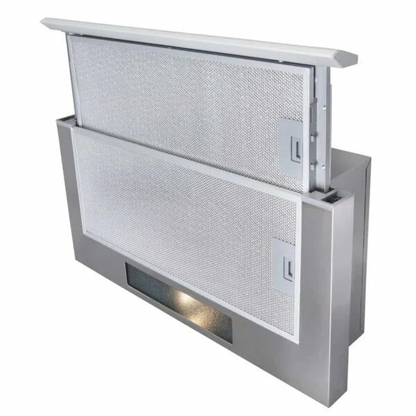 60cm SS Telescopic Integrated Cooker Hood Extractor Fan - SIA TSH60SS - London Houseware - 3