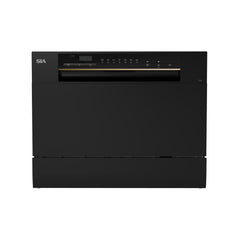 Table Top Dishwasher, Black / LED Display - SIA TTD6K - London Houseware - 1