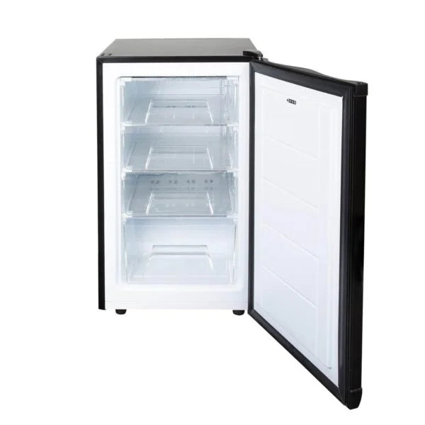 SIA UCF50BL – 50cm wide 80L Black Under Counter Freezer - London Houseware - 7