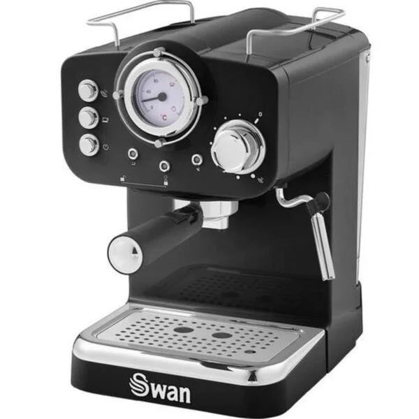 Swan Retro Espresso Machine / Black – SK22110BN - London Houseware - 6