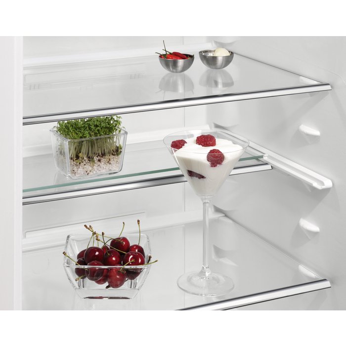 177cm Under counter Larder Fridge, Fixed Hinge, White - AEG SKS818E9ZC - London Houseware - 3