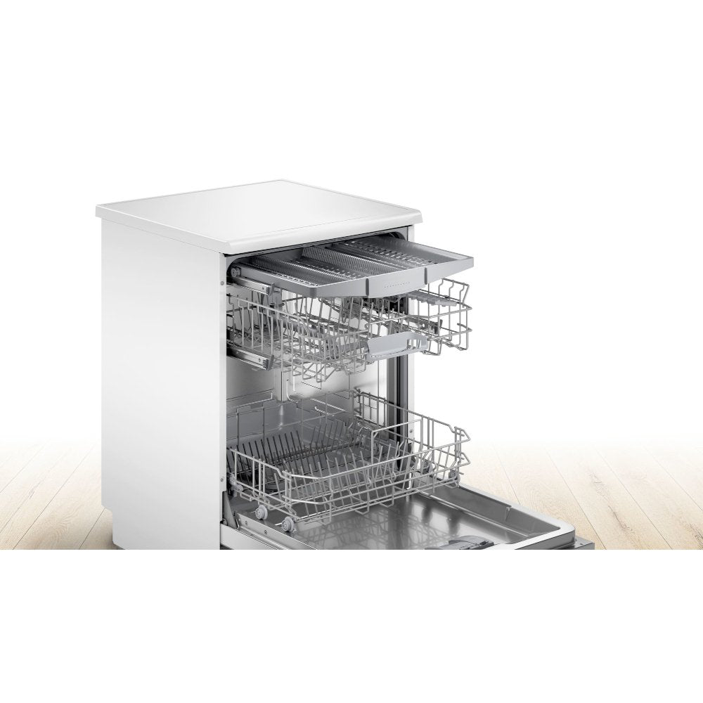 Bosch Dishwasher, 60cm White Freestanding - Series 2 SMS2HVW66G - London Houseware - 2