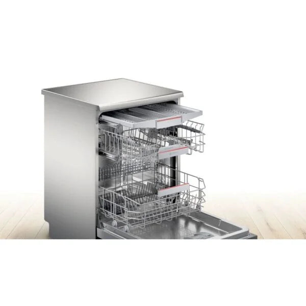 Bosch Dishwasher, Silver Freestanding - Series 6 SMS6ZCI00G - London Houseware - 5