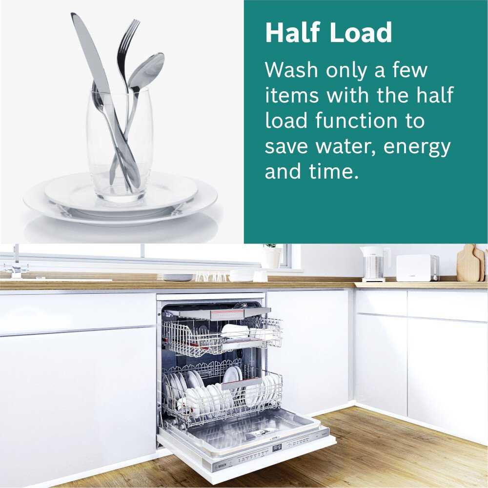 Bosch Integrated Dishwasher, Fully Built-In -SMV4HAX40G - London Houseware - 6