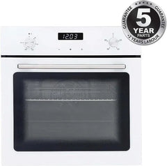 60cm Built In Electric Oven, White - SIA SO103WH - London Houseware - 1