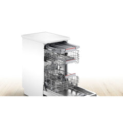 Bosch Slimline Dishwasher, 45cm White - Series 4 SPS4HMW53G - London Houseware - 3