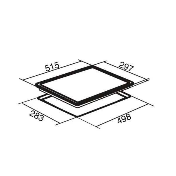 30cm Gas Hob 2 Burner, Stainless Steel - SIA SSG301SS - London Houseware - 9