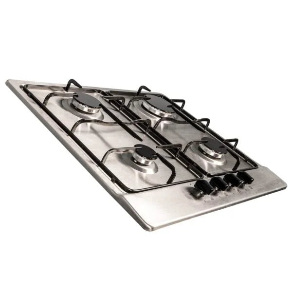 SIA SSG602SS - 60cm Stainless Steel 4 Burner Gas Hob - London Houseware - 7