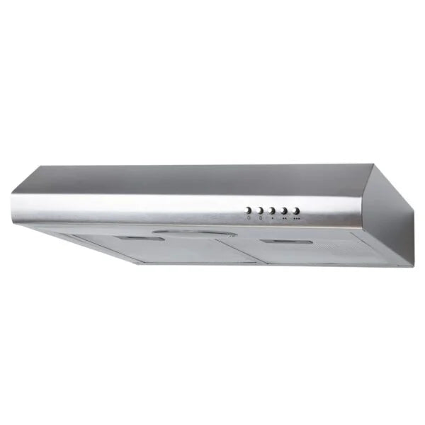 50cm Stainless Steel Kitchen Extractor Fan / Visor Cooker Hood - SIA STE50SS - London Houseware - 1