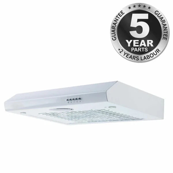 60cm White Kitchen Extractor Fan / Visor Cooker Hood - SIA STH60WH - London Houseware - 5