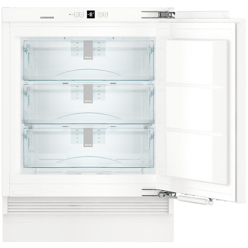 60cm No Frost Built-Under Integrated Freezer, White - Liebherr SUIGN1554 - London Houseware - 1